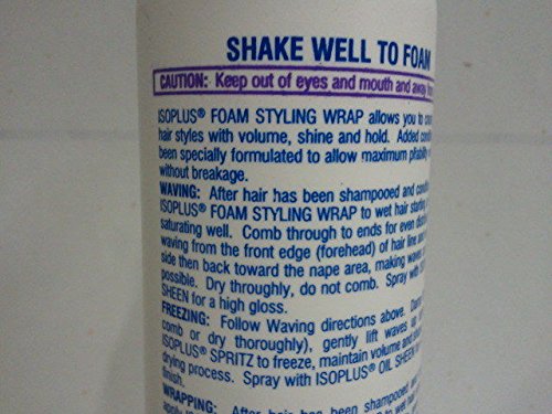 [ISOPLUS] FOAM STYLING WRAP FIRM HOLD 10 OZ