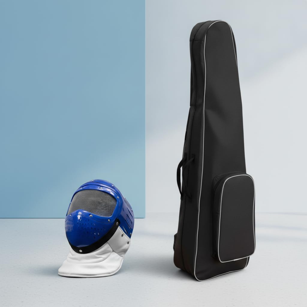 rockible Casco Da Scherma per Bambini, Leggero, Resistente Alle Forature, Attrezzatura per Allenamento per Bambini, Zaino, Resistente All'abrasione, Cinghi