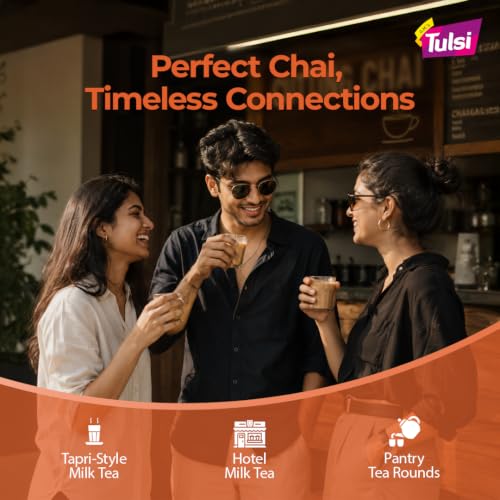 Image of Tulsi Tea Strong Dust | Premium Dust Chai Patti | Extra Strong Taste | Dhaba Style Blend For Tea Lovers Parent (2KG)