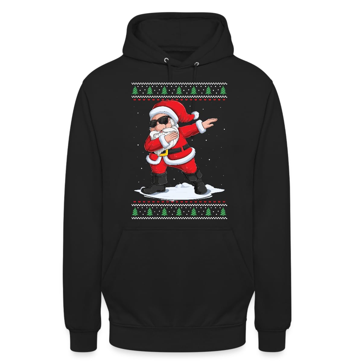 Dabbing - Maglione natalizio con Babbo Natale