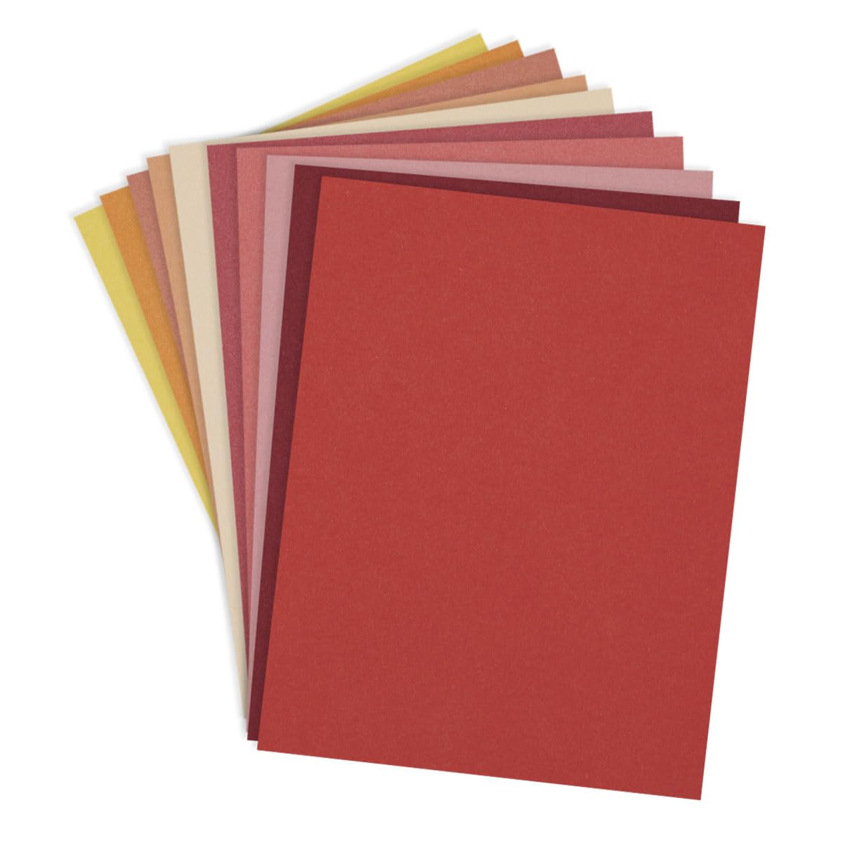 Spellbinders, Warm Assortment ColorWheel Cardstock A4-20 Sheets, A4