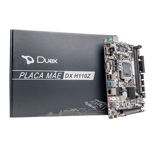 Placa Mae Duex Intel H110 Lga 1151 Ddr4 Dx H110z
