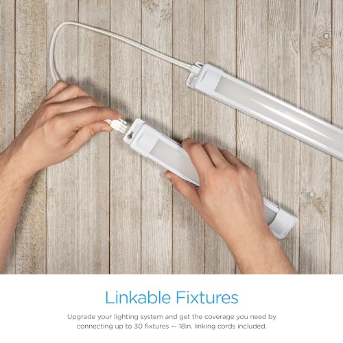image for Enbrighten Premium Linkable Under Cabinet Fixture, 24in, LED, Linkable