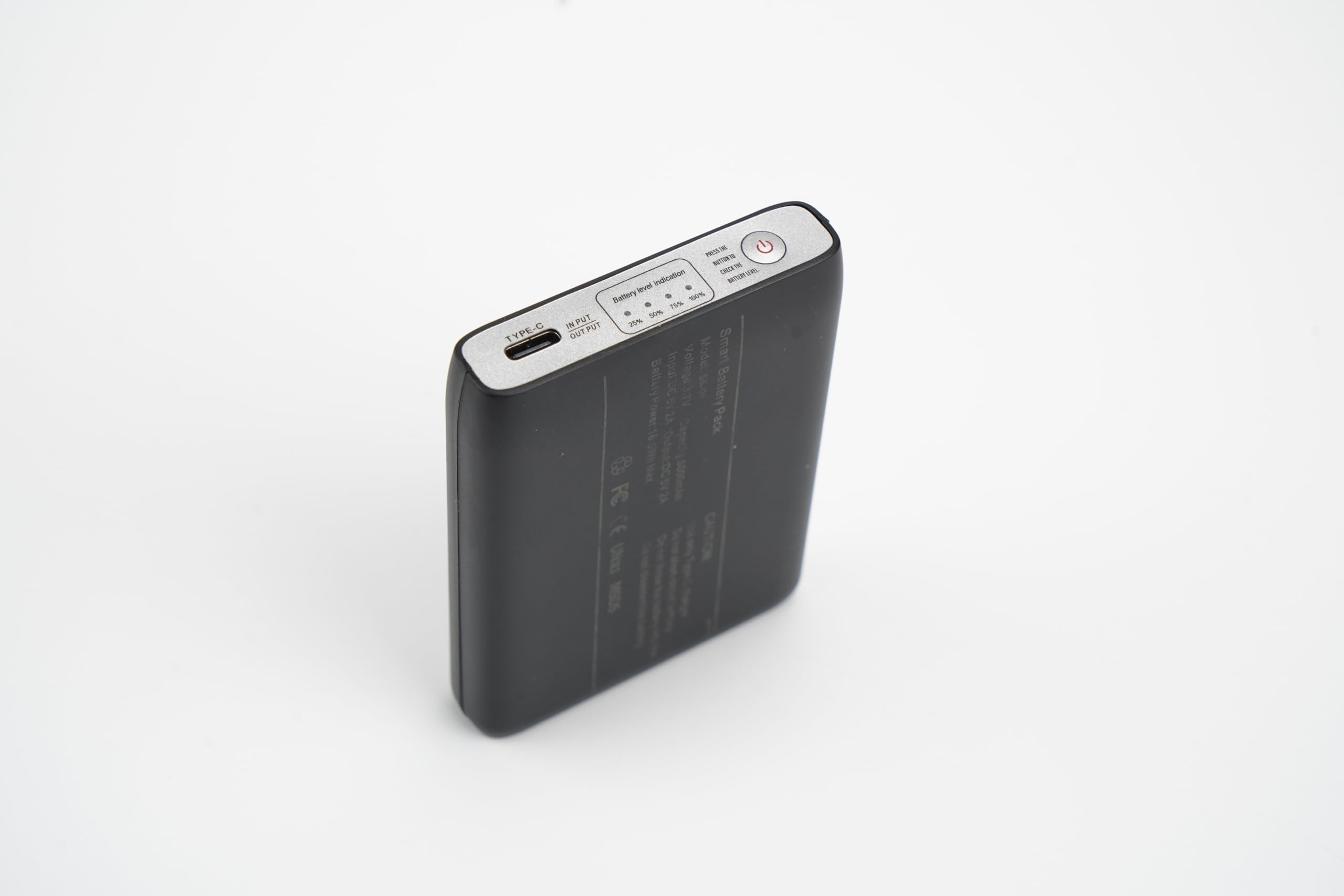 WAMOVAL 2Pack 5V 5000mAh Li-Polymer Rechargeable Batteries for Heated Socks Insoles Gloves Hat Scarf Spare Battery, Replacement Battery with 4 Setting