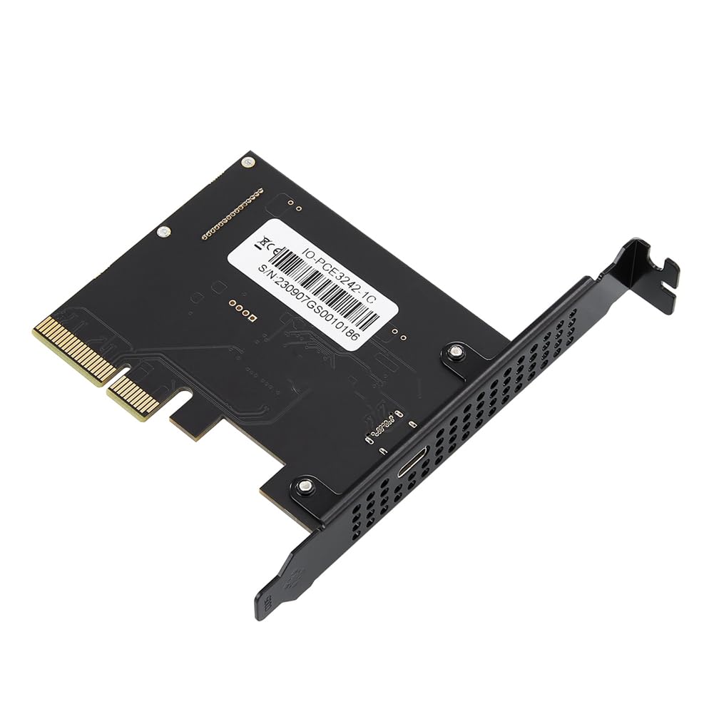 Tarjeta de Expansión USB-C 3.2 Gen 2x2 PCI-e Gen 3 X4 Type-C Chipset ASMedia ASM3242 de 20 Gbps con Alimentación SATA de 15