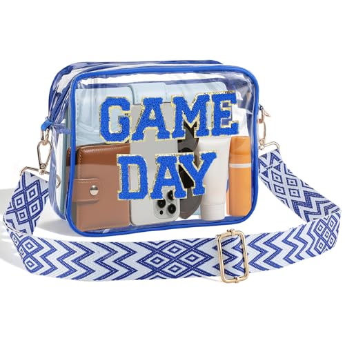 Clear Bag for Stadium Events - GAME DAY Pattern 9