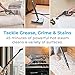 Pure Enrichment PureClean Steam Cleaner with 17 Accessories, Multi-Purpose Household Rolling Steamer for Chemical-Free Deep Cleaning of Floors, Upholstery, Windows, Grout, Grills, Cars, and More