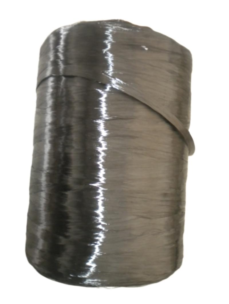 GatherTOOL 30Meters 48K Carbon Fiber Fibre Black Color Tow Filament Yarn Thread Tape 4900MPa