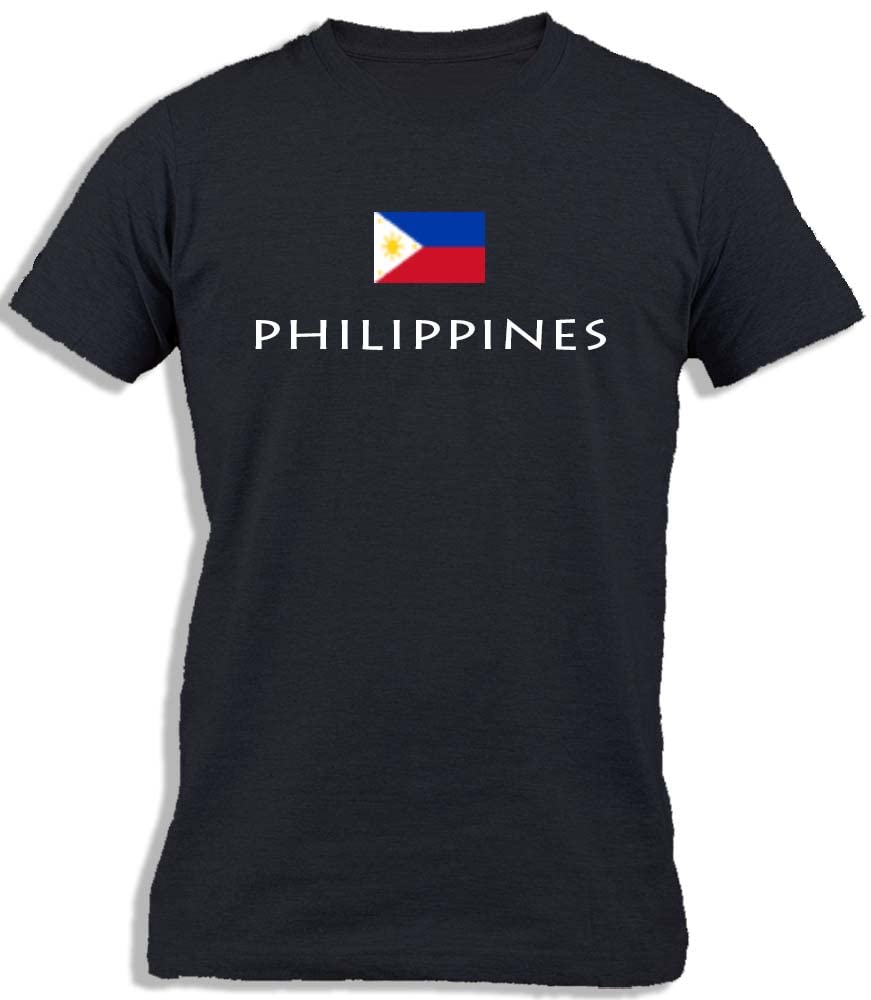 Ay Cabron™ Philippines With Flag | Philippines Flag Cotton T-Shirt For Men