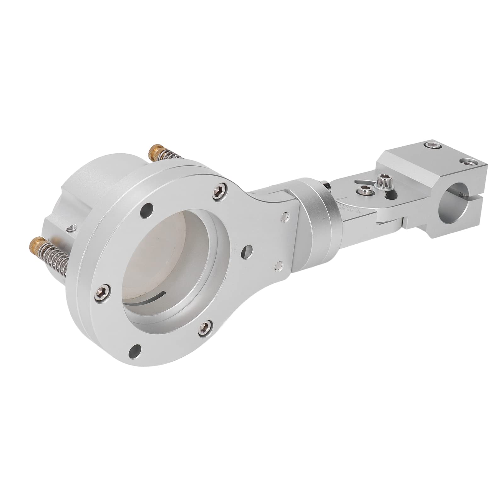 Aramox Uchwyt Przecinarki Plazmowej Zacisk Palnika ze Stopu Aluminium Zacisk Przecinarki 45 Mm Drążek Podnoszący 25 Mm Możliwość Obrotu o 360 Stopni dla Użytkowników Maszyn do Cięcia Płomieniem CNC