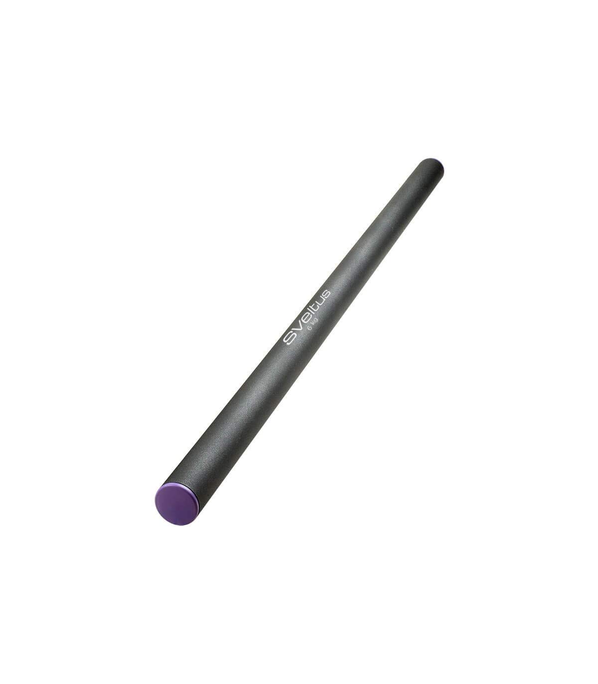 Sveltus - Barra Lastrada de Acero (2 Gamas: 100 cm Recamado y 120 cm Liso), Tamaño 100 cm
