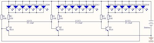 Miniatura 5 de Kit de práctica de soldadura Aprender a Soldar Kits DIY Proyecto de soldadura electrónica Junta de aprendizaje