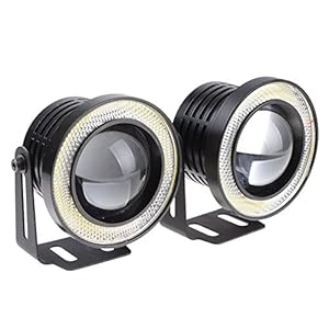 Gzcrdz COB 2.5 LED Angel Eyes Nebelscheinwerfer 2 Stück