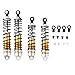 C31742GOLD Alloy F&R Shock Set (4) for Traxxas 1/10 Slash, Stampede & Rustler 2WD & 4X4