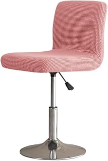 MeevrgR Fundas de silla elegantes y modernas para taburetes altos en bares de hotel, diseño fácil de limpiar (rosa)