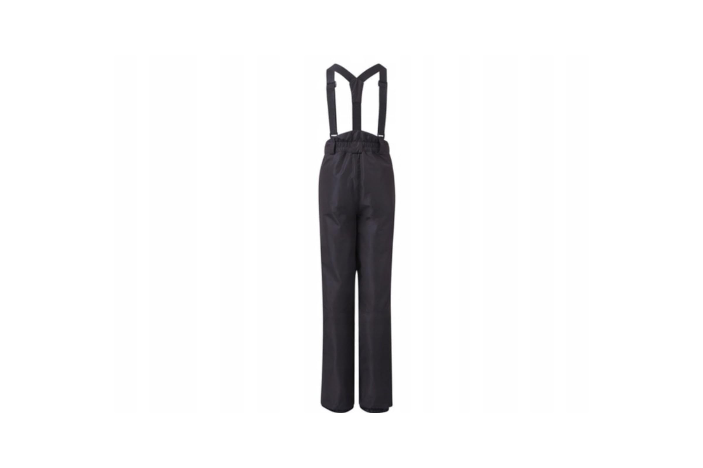 Generisch Skihose Schneehose Wind- und Wasserdicht Wasserabweisend Schwarz 146-152
