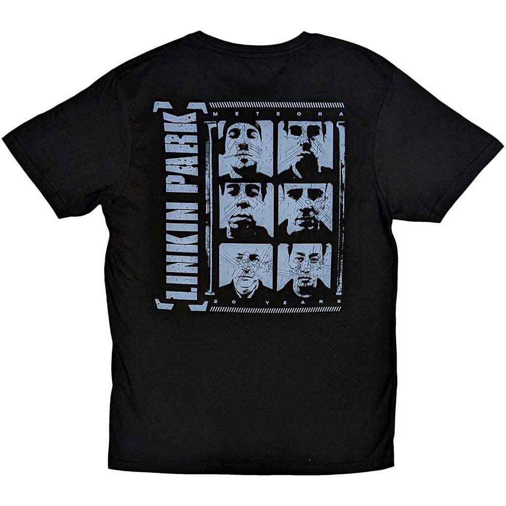 Rock Off officially licensed products Linkin Park T Shirt Meteora Portraits Official Unisex Black L