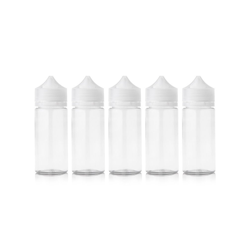 DIY-24H Lot de 5 bouteilles de liquide blanches en PET pour cigarette  lectronique, 15/30/50/60/100/120 ml, quantit : 5 ou 10 pices blanches  (100 ml, 5 x) : Amazon.fr: Commerce, Industrie et Science