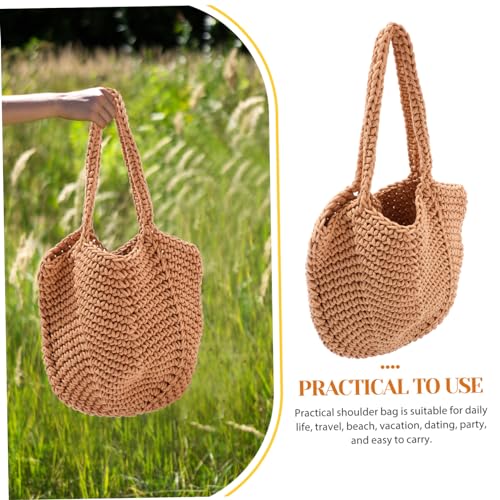 Fourre-tout tissé à la mode avec tressage durable - 7