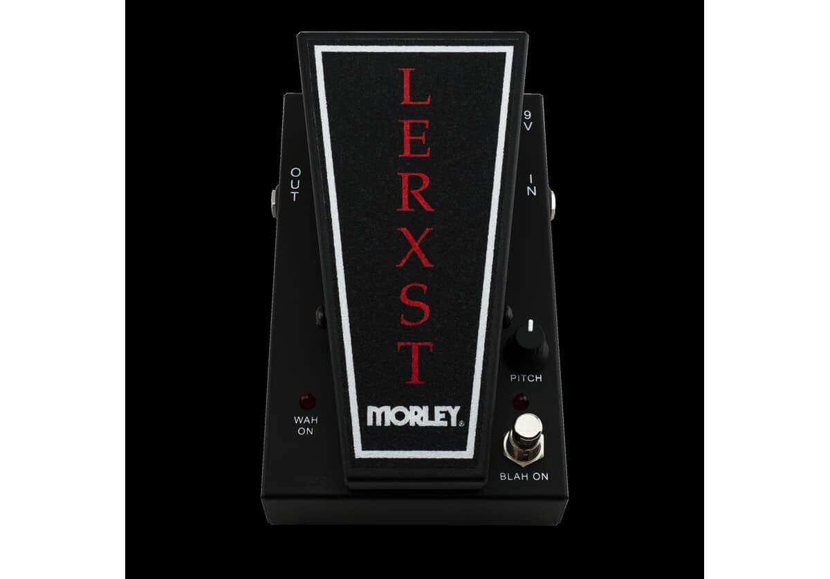 Morley LBB Lerxst Blah-Blah Wah, zuschaltbare dynamische Fitereffekte, entwickelt mit Alex Liefeson (Rush), Gitarreneffektpedal