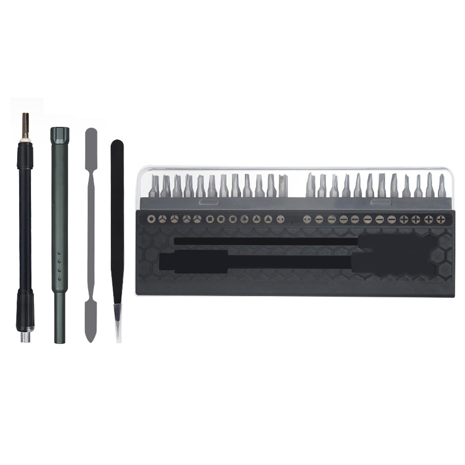 Pffiocix 52Pcs Screwdriver Set Suitable For Mobile Computer, Camera, Laptop, Phone, Watch Gadget, Furniture Repair Maintenance Diy Tool Kit
