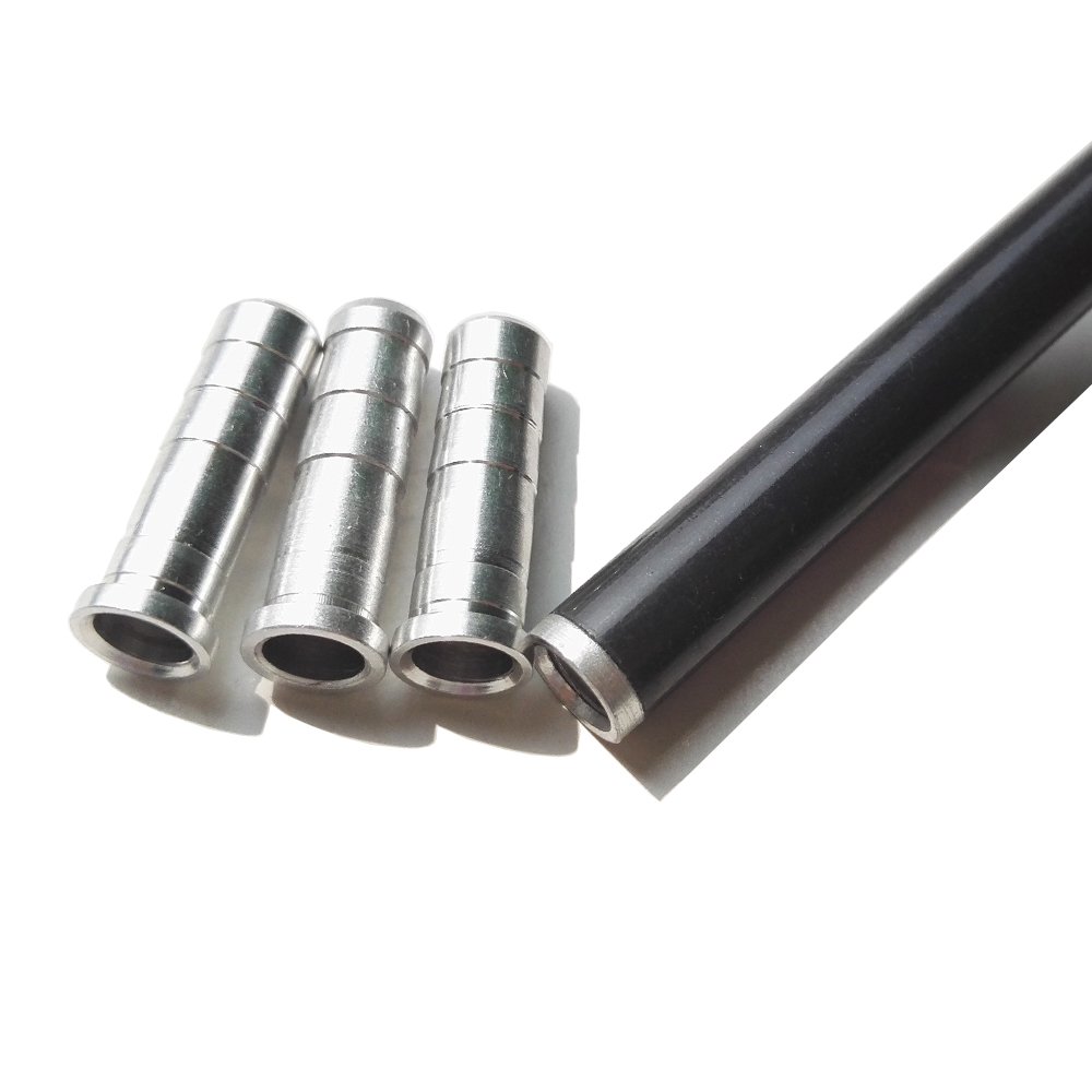 10 Inserts De Flèches En Aluminium Pour Tir à L'arc - Diamètre 4,2 Mm - Neufs