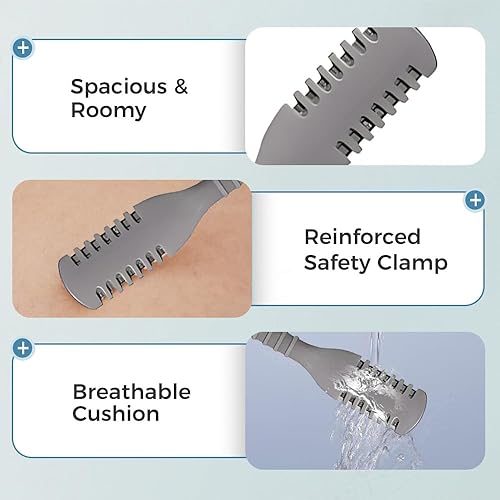 Miniatura 4 de Cortador de pelo nasal 2 en 1, cuchillo de nariz de doble cara mejorado 2025, herramienta de eliminación de vello de fosa nasal 360, recortadora