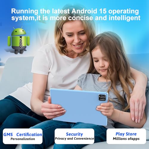Image of CP20S Android 15 Tablet 10 inch Tablets (Blue)