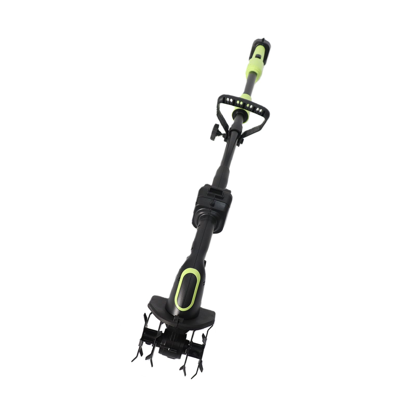 Motozappa Elettrica Ricaricabile da Giardino con Motozappa Senza Fili, con 2 Batterie Al Litio da 1500 MAh, Larghezza 3,9 Pollici, Alimentata a Batteria per (Spina europea)