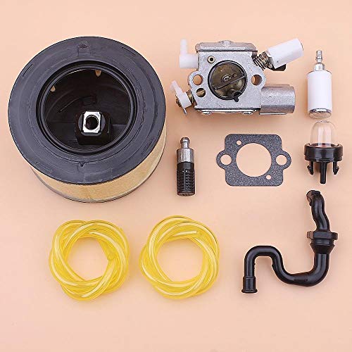 Beixi Time Carburetor Carb Compatible with Stihl MS251 MS 251 Air Fuel Oil Filter Line Primer Bulb Kit Chainsaw 1143 120 0617 Beixi Time Carburetor Carb Compatible with Stihl MS251 MS 251 Air Fuel Oil Filter Line Primer Bulb Kit Chainsaw 1143 120 0617