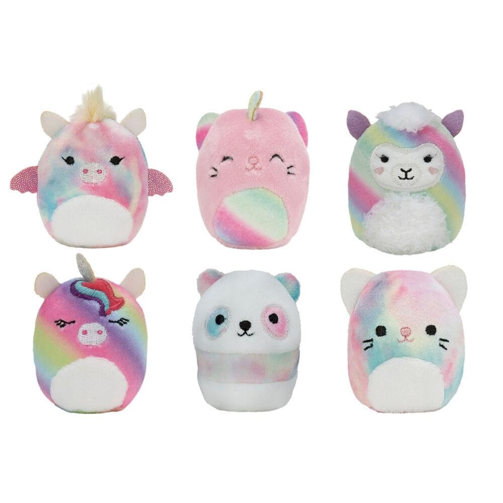 Squishville Lot de 6 Mini Peluches Squishmallows