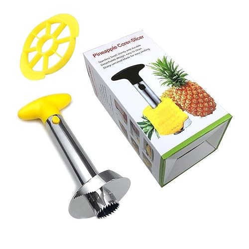 YUSHOW Pineapple Corer and Slicer Tool Combo