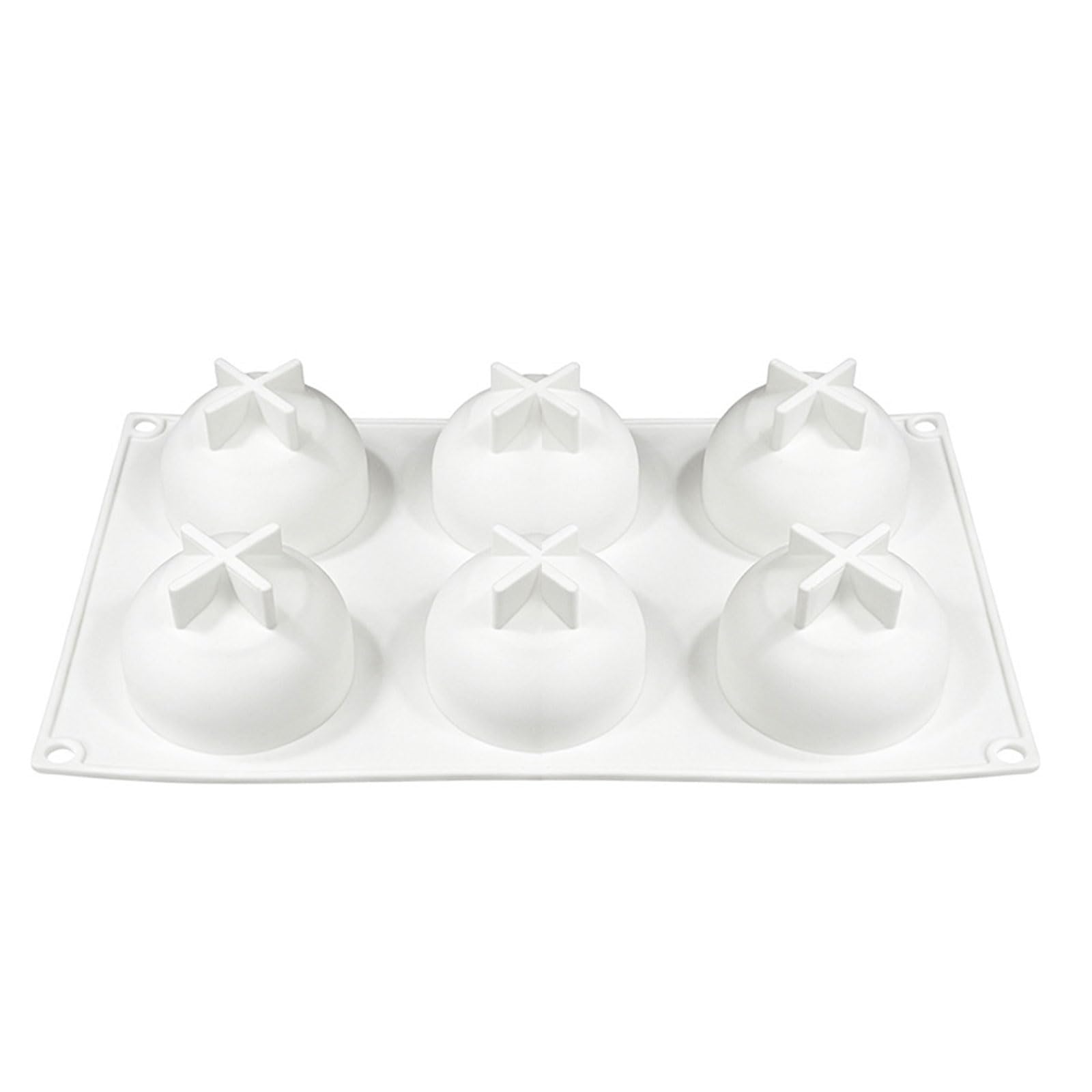 APGLSXY Halloween Silicone Ghostly Molds 6 Cavity for Mousses Chocolate Jellies Perfect for Baking and Party Decorations Halloween Ghostly Silicone Molds