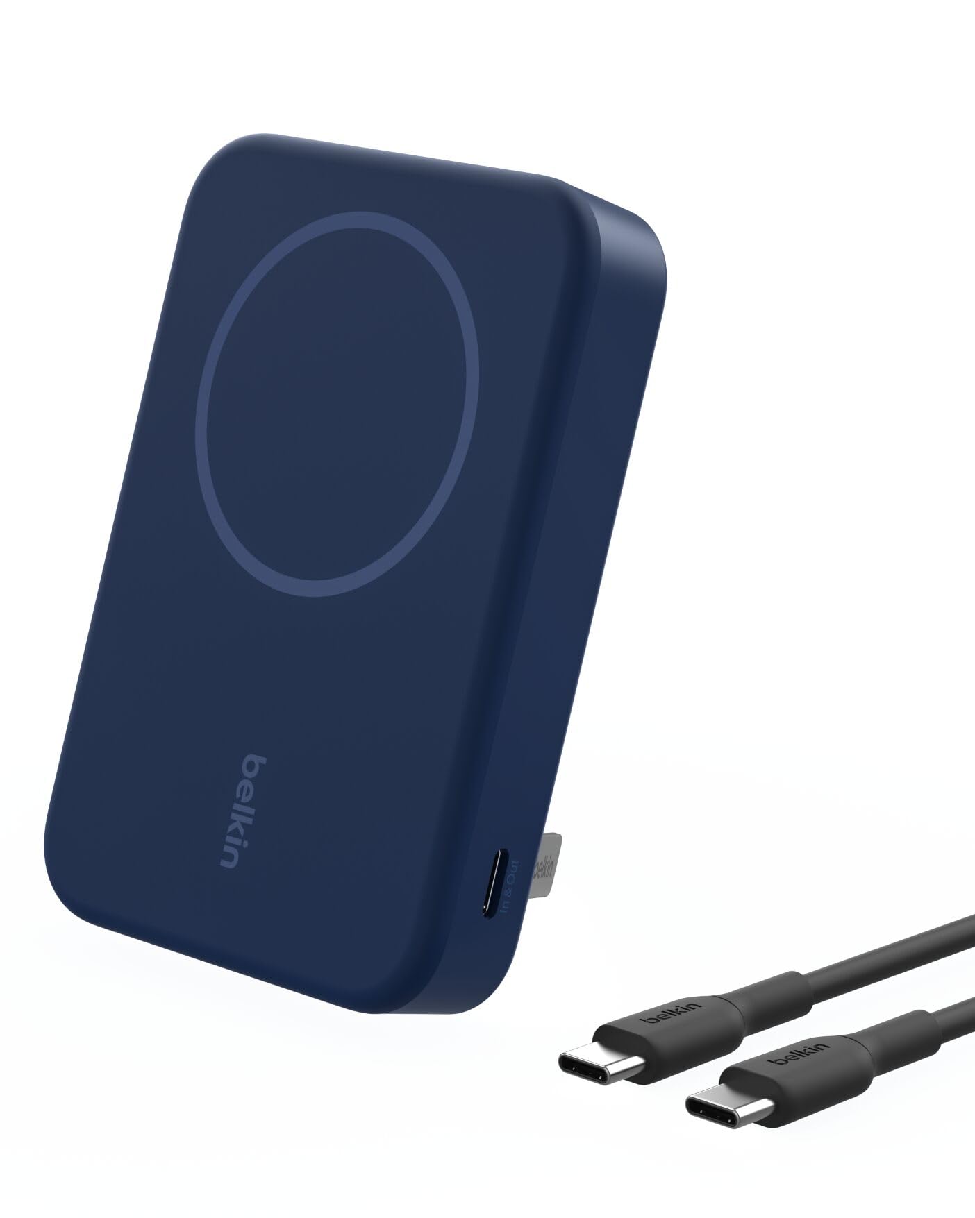 Amazon.com: Belkin Portable Charger, Wireless Power Bank 15W 10000