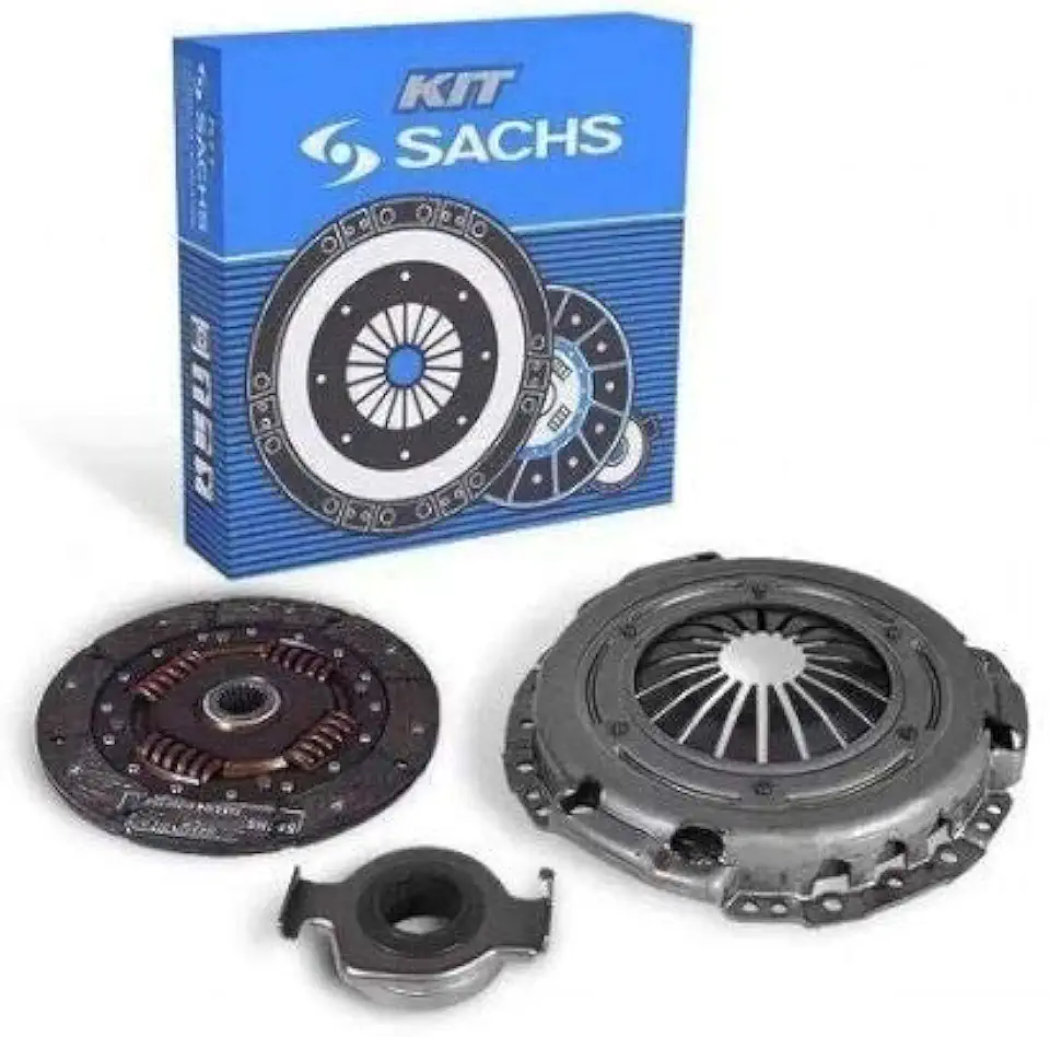 Kit Embreagem (Plato/Disco/Rolamento), Cinza, 190 mm, Sachs