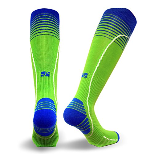 Image of Vitalsox Performance Stripe Graduated Compression Socks, Boosts Performance, Stimulates Circulation