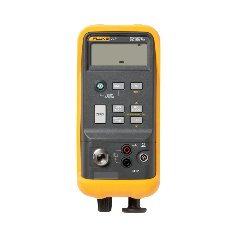 Fluke 718-30US 12 PSI to 30 PSI Pressure Calibrator with Pressure/Vacuum Pump