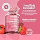 Novomins Perimenopause Gummies - Nahrungsergänzungsmittel für Perimenopause & Menopause - mit Rotklee, Salbeiblatt, Zink, Ashwagandha, Vitamin B6 - Zucker- & Glutenfrei - Hormonbalance für Frauen