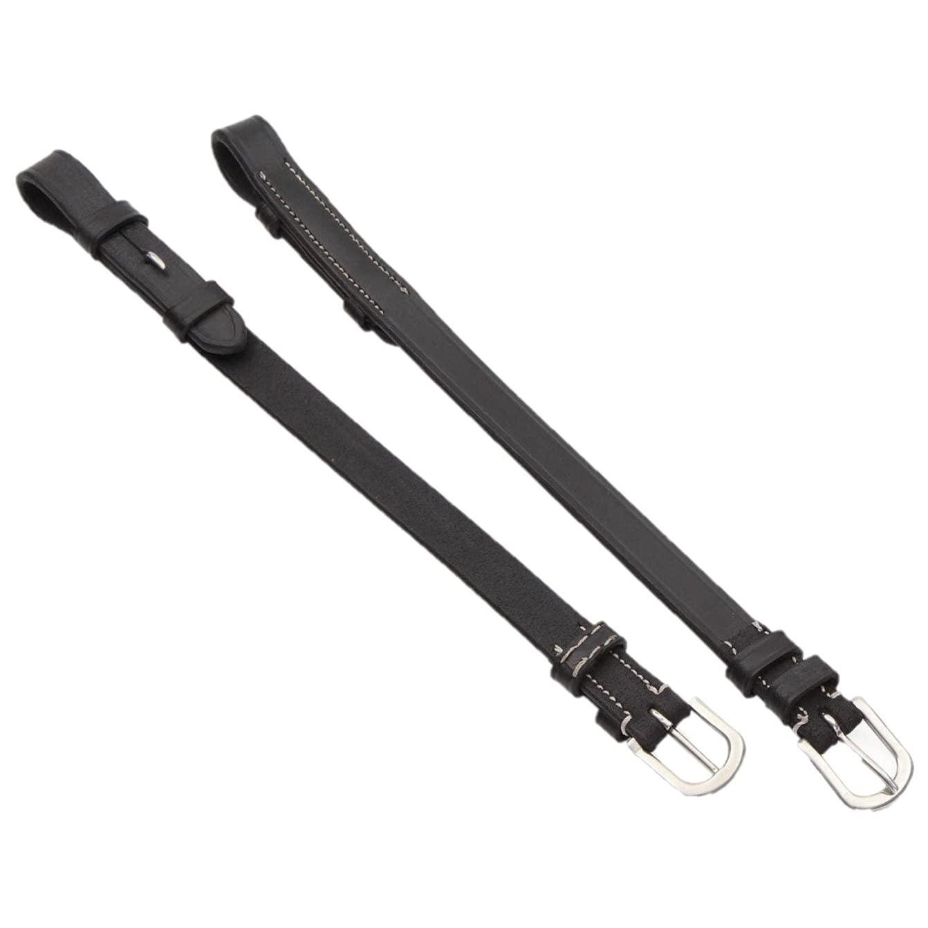 Shires Salisbury Trensenzaum Backenstücke mit Haken Ohrstecker