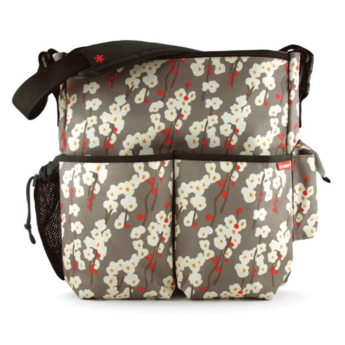 Skip Hop Duo Deluxe Diaper Bag, Cherry Bloom (Discontinued by Manufacturer)