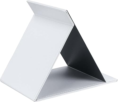 Miniatura 6 de ZBEIVAN Espejo de maquillaje portátil blanco de 10x7 y 12x9 negro