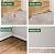 Floor Transition Strip Self Adhesive, PVC Flooring Threshold Edging Trim Strip Suitable for Carpet Threshold Transition with a Height Less Than 3 mm 6.56 feet (White, 7MM)