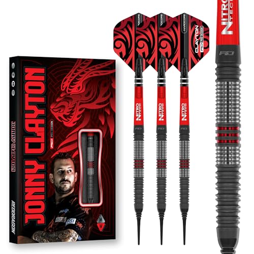 Dardos profesionales RED DRAGON de tungsteno para mayor precisión