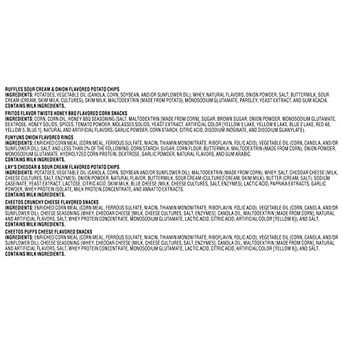 Frito-Lay Snacks Family Fun Mix Chips Variety Pack, Ruffles, Fritos, Cheetos, Lay's, Funyuns,18 Count(Pack of 1)(Assortment May Vary) - Image 7