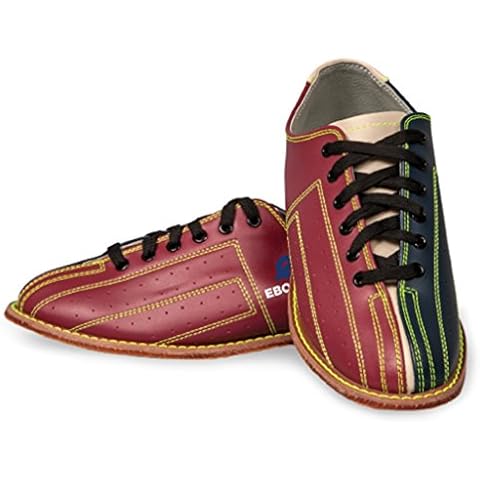 Ebonite BSSTDLUXXX19423 Bowling Shoes, Red/Black Cover