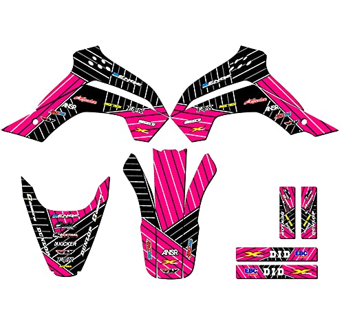 Amazon.com: 2008-2018 KLX 140 Race Series Pink Senge Graphics Base