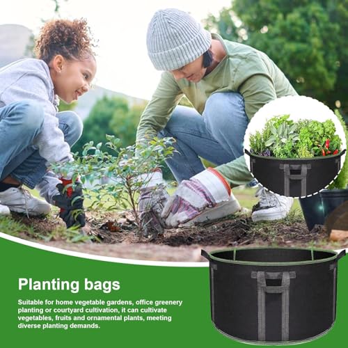 Saco de cultivo para terraza y apartamento idóneo para plantar fresas y ajos en casa 3