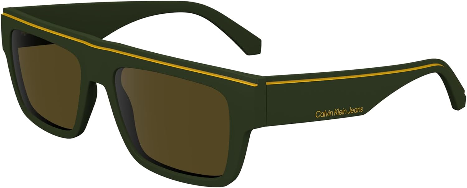 Calvin Klein mens Ckj24603s Rectangular Sunglasses