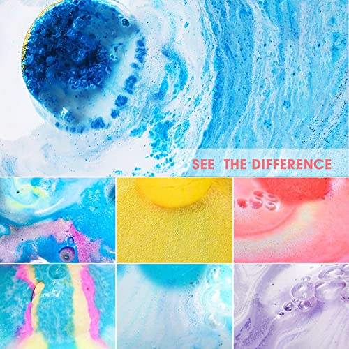 Fafamara Bath Bombs, Foaming Gift Set 20 Organic & Natural Handcrafted Essential Oils Relaxation and Stress Relief Fizzy Balls Ideal Birthday Gift for Her/Him, Women, Wife, Girlfriend, Mother - Image 6