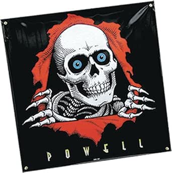 Amazon.com : Powell Classic Ripper Banner : Skateboarding Equipment ...